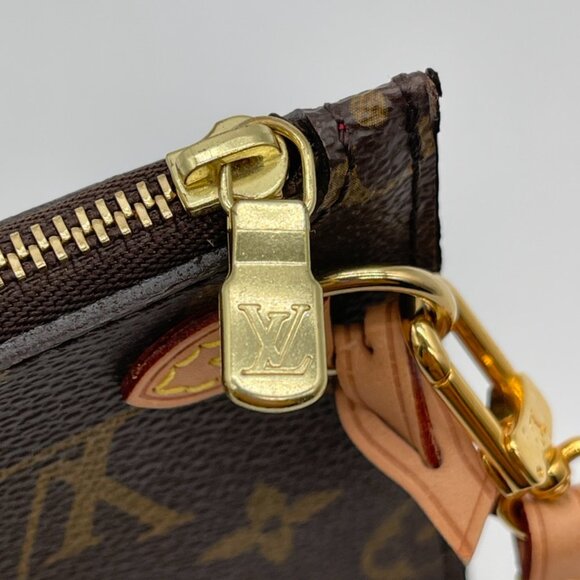 Louis Vuitton Monogram Canvas Neverfull Pouch Red Interior  (141997) - Picture 4 of 10